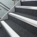 PVC Stair Nosing Inserts 38mm 50mm Commercial High Traffic