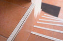 Aluminium Tile-In Stair Nosing with Replaceable Anti-Slip Insert | 2.5m | 9mm & 11mm | Porcelain & Stone Stairs