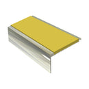 Square Aluminium Stair Nosing 2.44m Single Insert