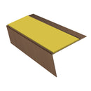 Rake Back Stair Nosing 2.75m 70mm Tread Anti Slip Vinyl
