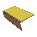 Aluminium Stair Nosing 2.75m 46mm Tread 25mm Riser