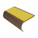 Bullnose Aluminium Stair Nosing 2.75m Single Insert 39mm
