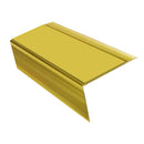 Aluminium Stair Nosing Rake Back 2.44m 70mm Single Channel