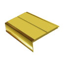 Square Aluminium Stair Nosing 2.75m 93mm Tread 32mm Riser