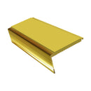 Aluminium Stair Nosing 2.75m Rake Back Single Insert Strip
