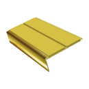 Rake Back Stair Nosing 2.75m Aluminium Double PVC Insert 5mm