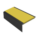 Square Aluminium Stair Nosing 2.44m Single Insert