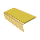 Aluminium Stair Nosing 2.75m Rake Back Single Insert Strip