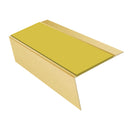 Aluminium Stair Nosing Rake Back 2.44m 70mm Single Channel