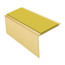 Square Aluminium Stair Nosing 2.75m, Tread 62mm Slip-Resistant Profile for Medium Carpets & Heavy-Duty Flooring Durable & DDA Compliant