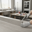 Premium Rounded Edge Upstand 3000mm - High-Quality Laminate with Stunning Oak Effect for Modern Kitchens