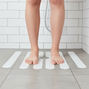 Premium Anti-Slip Bath and Shower Stickers - 16 High-Quality White Strips for Safety and Hygiene