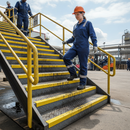 Premium Anti-Slip GRP Stair Tread Covers - Durable Non-Slip Solution for Safety in Indoor and Outdoor Environments