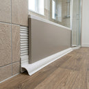 Bath Seal Co Extruded PVC 1.8m White Flexible Fin Tiling
