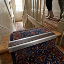 DDA compliant 66x32mm aluminium stair nosing profile for indoor and outdoor step edge safety protection