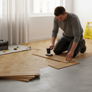 Premium Water-Resistant 8mm Matt Laminate Flooring with Herringbone Design and High Durability for Modern Homes