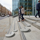 Commercial GRP Stair Nosing R13 Slip Rating Fire Tested
