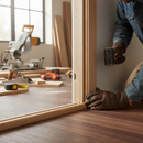 Premium Solid American Red Oak 2.1m Quadrant Beading for Interior Flooring Expansion Gaps