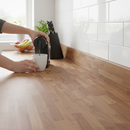 Premium Rounded Edge Upstand 3000mm - Durable Oak Laminate for Elegant Kitchen Design