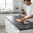 Premium Rounded Edge Laminate Worktop 3000mm x 600mm x 28mm - Stylish and Durable Surface for Modern Kitchens