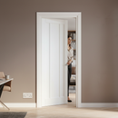 Premium White Primed Internal Door - Solid Core, Engineered for Durability and Enhanced Sound Insulation