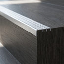 Aluminium Flat Plate Stair Tread Inserts, Custom Lengths 250-2800mm professionally fitted in use