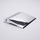 Aluminium ramp trim in bright polished finish