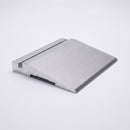 Aluminium ramp trim in mill finish