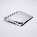 Aluminium ramp trim in mirrorflect silver finish