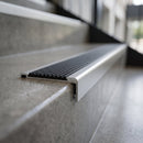 Close-up of the 82.5mm tread extender showing the carborundum grit insert