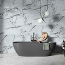 Premium White Marble Effect SPC Wall Panelling with UV Resistant Coating - Elegant Design for Luxurious Interiors