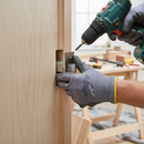 75mm Heavy Duty Tubular Mortice Latch with Polished Stainless Steel Finish for Fire Door Compatibility