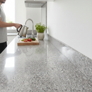 Premium Rounded Edge Granite Effect Upstand 3000mm for Kitchen Spaces - High-Quality Professional Grade for Industrial and Commercial Applications