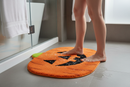 Premium Super Soft Non-Slip Pumpkin Bath Mat 60 x 80cm - Highly Absorbent Accent Rug for Halloween Décor