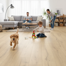 Premium Standard Plus 7mm Laminate Flooring with AC3 Wear Rating, Water-Resistant, and 193mm Wide Planks for Residential Use