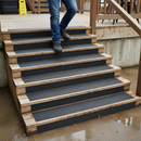 Premium Anti-Slip Grip Tape - 10 Pre-Cut Treads 24" x 6" for Indoor and Outdoor Use