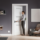 Premium White Primed Internal Pocket Door Set - Modern Design, Space-Saving Solution, Customizable Finish