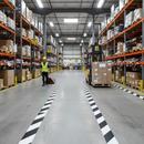 Premium Heavy Duty Floor Marking Tape for Industrial Safety - Easy Application, Durable, Custom Sizes Available