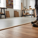 Premium Unfinished Oak Flat Threshold Profile Door Bar - 900mm Length for Seamless Floor Transition