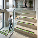 71x55mm aluminium anti-slip stair nosing strip with textured surface for indoor and outdoor safety