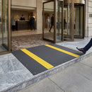 Anti-slip GRP sheet 0.8m x 1.2m with textured surface for indoor and outdoor safety applications