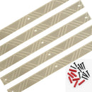 Premium Heavy Duty Anti-Slip Decking Strips - 5 Pack with Screws for Safety on Steps and Walkways