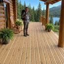 Premium Heavy Duty Anti Slip Decking Strips 1000mm - GRP Non Slip Safety Strips for Garden, Steps & Patio with Easy Installation