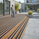 Premium Heavy Duty Anti-Slip Decking Strips - 90mm Wide, 600mm to 1200mm Lengths, UV-Resistant and Weatherproof