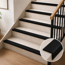 Anti-Slip Stair Nosing Edge Trim – 50 x 25mm Self-Adhesive L-Shape PVC Stair Edge Protector for Indoor & Outdoor Steps