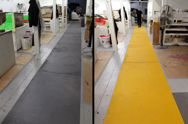 4mm Heavy Duty Non-Slip Floor Sheet For Bridges And Landing Areas