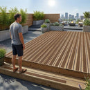 Premium Heavy Duty Anti-Slip Decking Strips - 90mm Wide, 600mm to 1200mm Lengths, UV-Resistant and Weatherproof