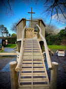 90mm Medium Grit Non-Slip Decking Strips for Wet & Frosty Conditions - Durable GRP, Easy Installation, Anti-Slip Safety for Indoor & Outdoor Use