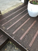 90mm Fine Grit Non-Slip Decking Strips - Anti-Slip for Damp & Frosty Conditions - Durable GRP - Easy Installation - Suitable for Indoor & Outdoor Use