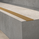 50mm Carborundum Stair Insert, Custom Lengths 250-2000mm — Anti-Slip Infill Colour: Amber